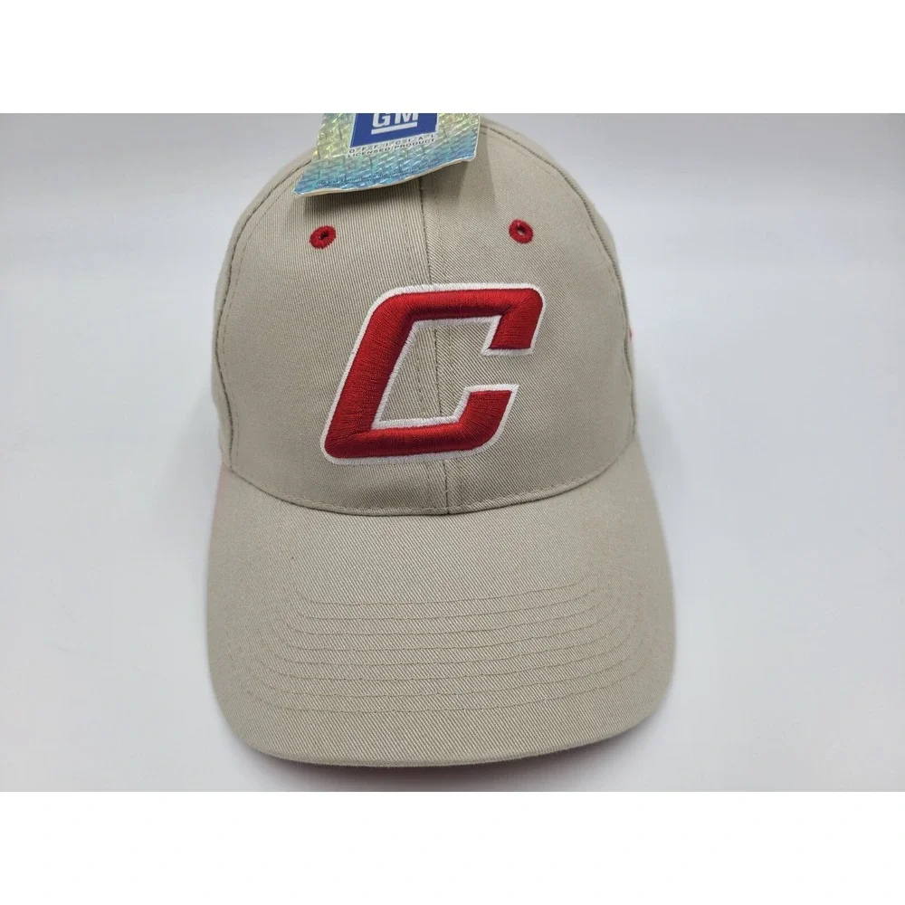 Vintage Chevy Racing NASCAR Drew Pearson Distressed Adjustable Hat Cap Chevrolet